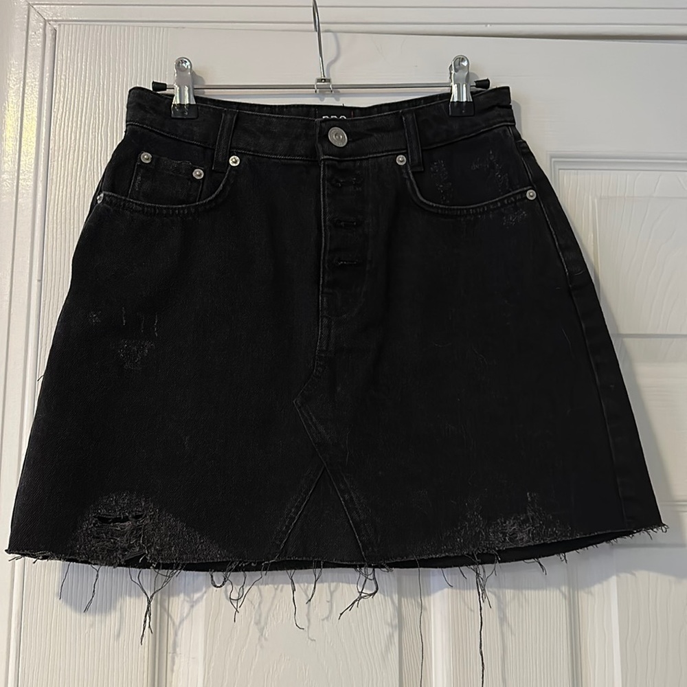 BDG Black Jean Skirt
